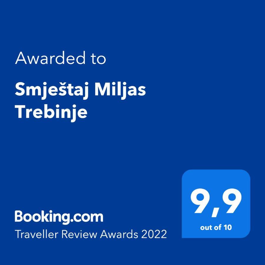 Smjestaj Miljas Trebinje Ξενοδοχείο Εξωτερικό φωτογραφία